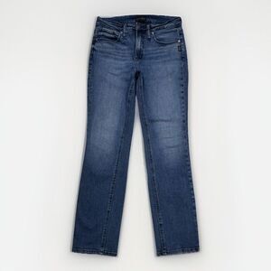 Silver Jeans Womens 27 Beau Girlfriend High Waist Blue Stretch Measures 30 x 28